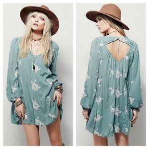 Free People Emma Austin Embroidered Dress Tunic